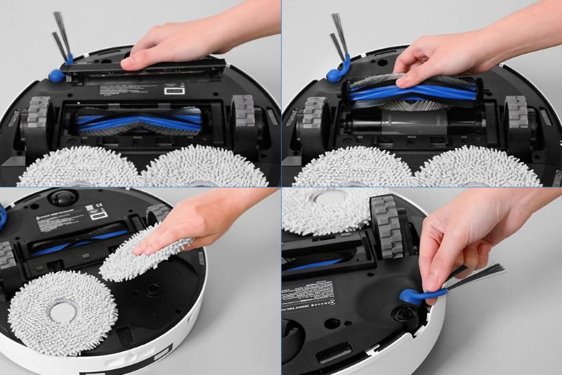 Robot hút bụi lau nhà Ecovacs Deebot T30C Prime Omni 25000Pa