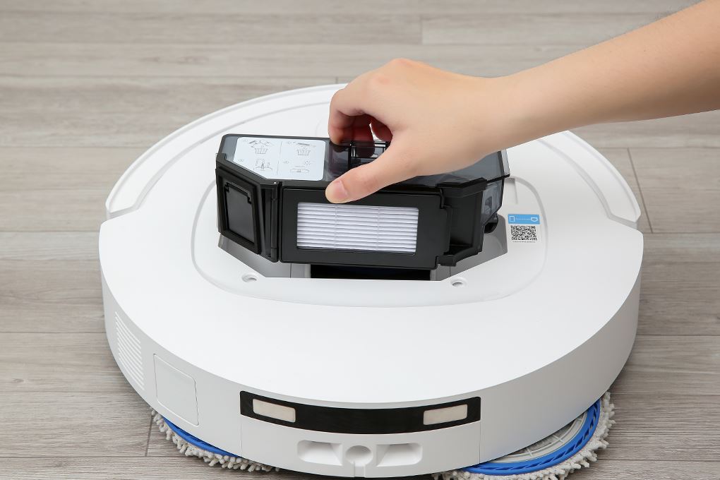 Robot hút bụi lau nhà Ecovacs Deebot T30C Trắng 20000Pa