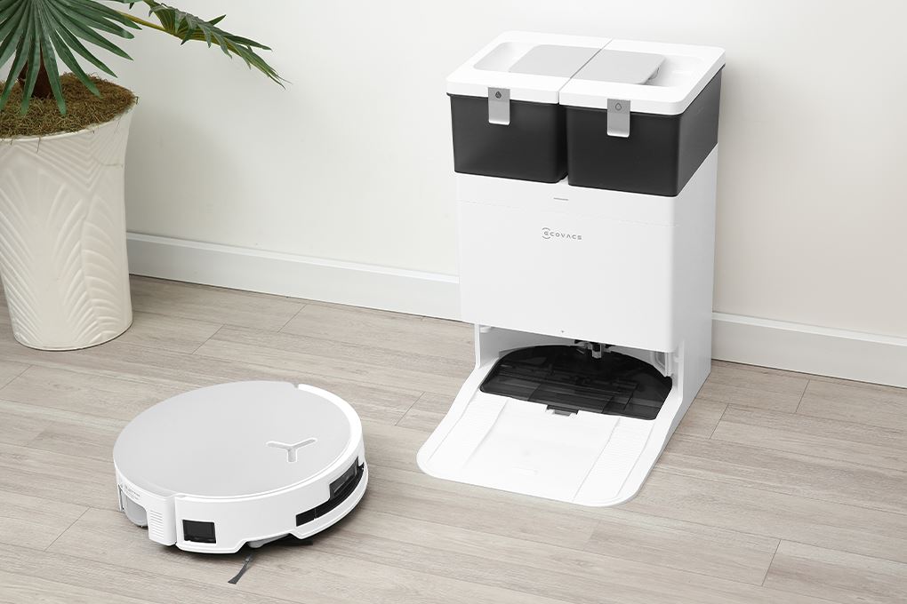 Robot hút bụi lau nhà Ecovacs Deebot X8 PRO OMNI Trắng