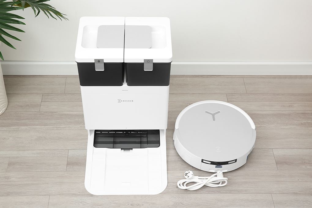 Robot hút bụi lau nhà Ecovacs Deebot X8 PRO OMNI Trắng