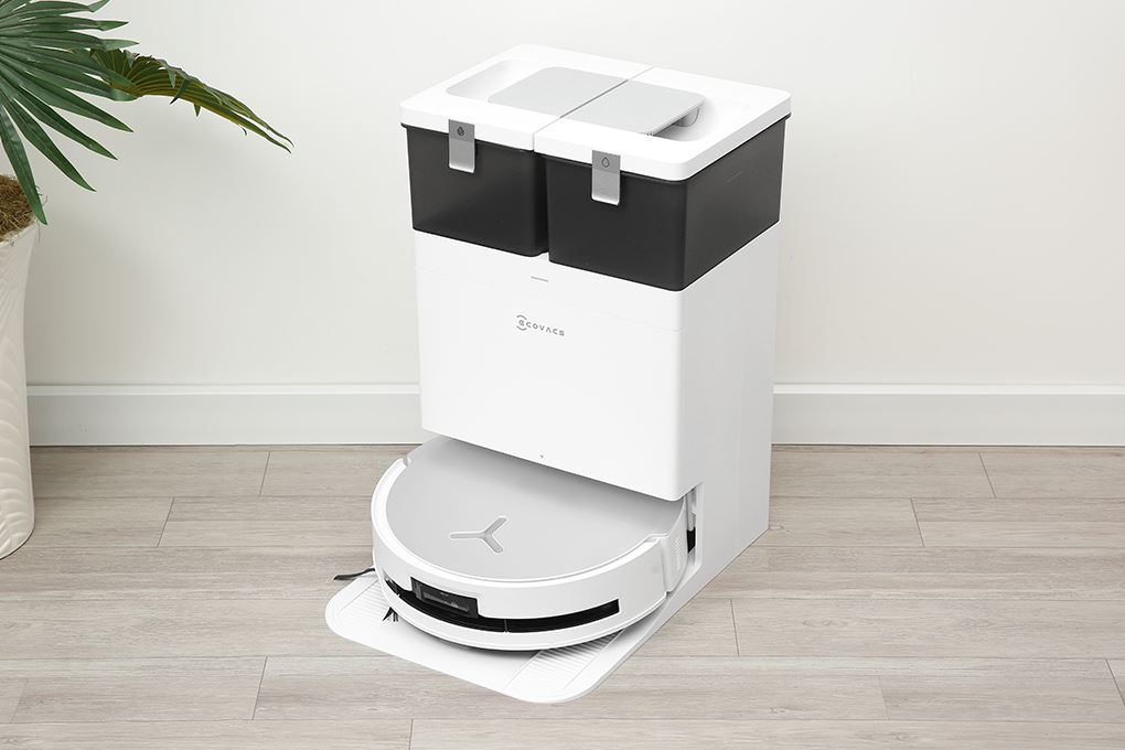 Robot hút bụi lau nhà Ecovacs Deebot X8 PRO OMNI Trắng