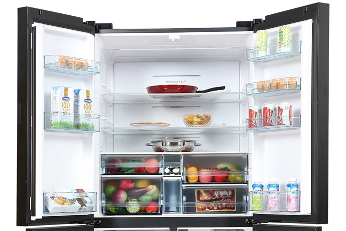 Tủ lạnh Hitachi R-WB640PGV1 GMG Inverter 569 lít Multi Door