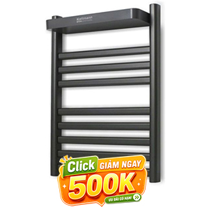Giá sấy khăn Kottmann K4 màu xám đậm