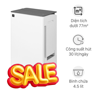 Máy hút ẩm lọc không khí Sharp DW-T30FV-W (30 lít/ngày)