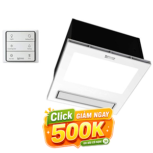Quạt âm trần đa năng Kottmann K6 lắp nhà tắm
