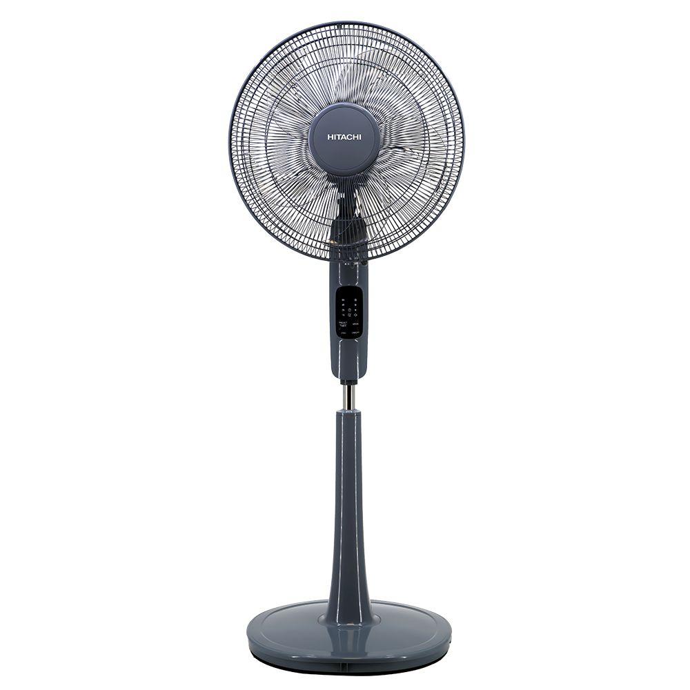 Quạt đứng Hitachi LF-A6RCGM màu xám, 5 cánh, có điều khiển