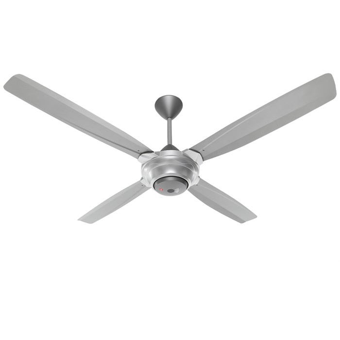 Quạt trần KDK M56XR(GD) 4 cánh, màu bạc