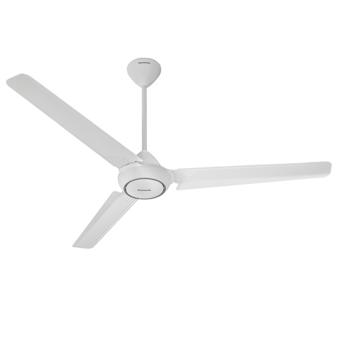 Quạt trần Panasonic F-60FV2-MS màu trắng, 3 cánh, ty 22.9cm