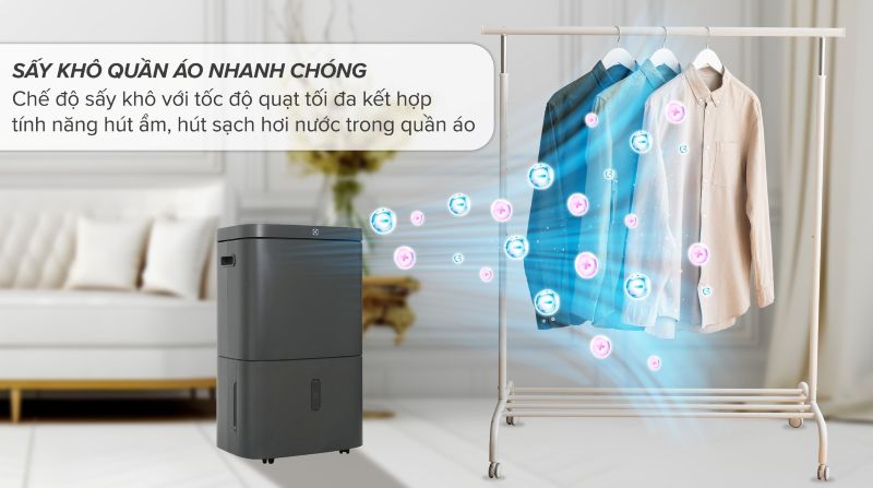 M&aacute;y h&uacute;t ẩm Electrolux